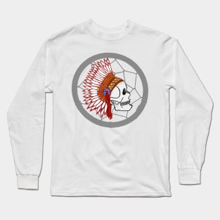 Indian skull Long Sleeve T-Shirt